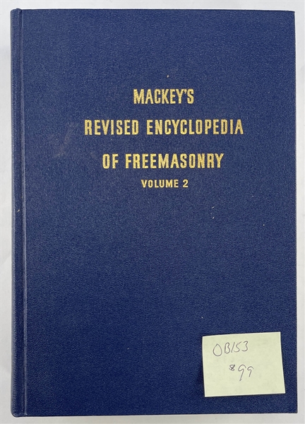 Mackey's Revised Encyclopedia -Volume 2 only M-Z