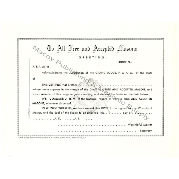 Masonic F&AM Dimits (6)