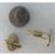 Oval Masonic Cuff Links wblue background