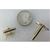 Classic Masonic Cuff Links Goldtone Blue