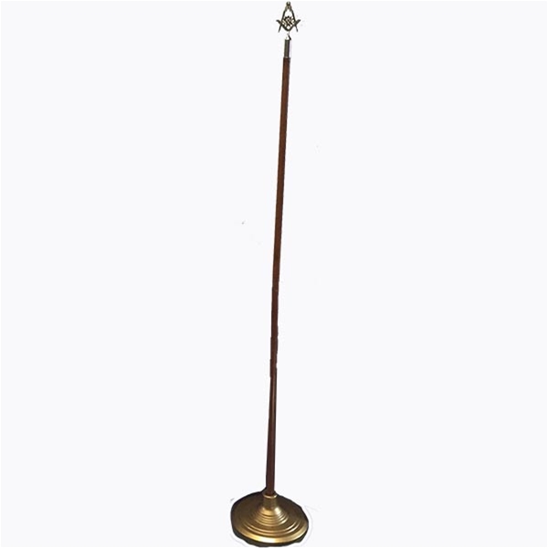 Flag pole Wood 6 foot by 1 inch