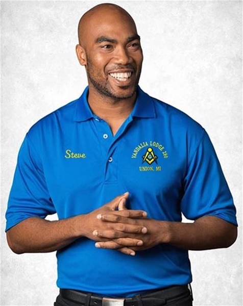 Montgomery Commandery 13 Performance Mesh Polo