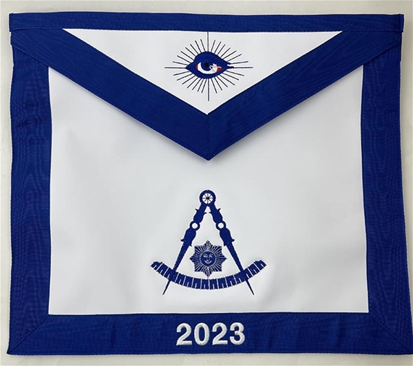 Embroidered Year on Trim