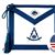 Leather Past Master Apron  | Compass and Quadrant
