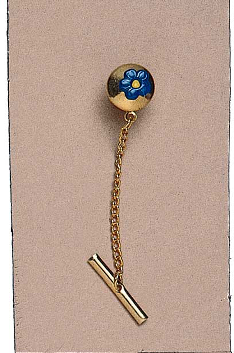 Masonic Tie Tac - Forget  - Me - Not 
