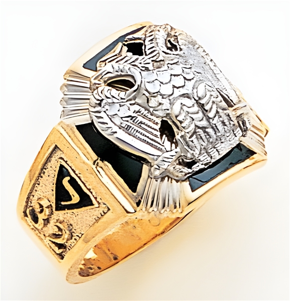 Masonic 32 Degree Scottish Rite Ring Macoy Publishing Masonic Supply 3433