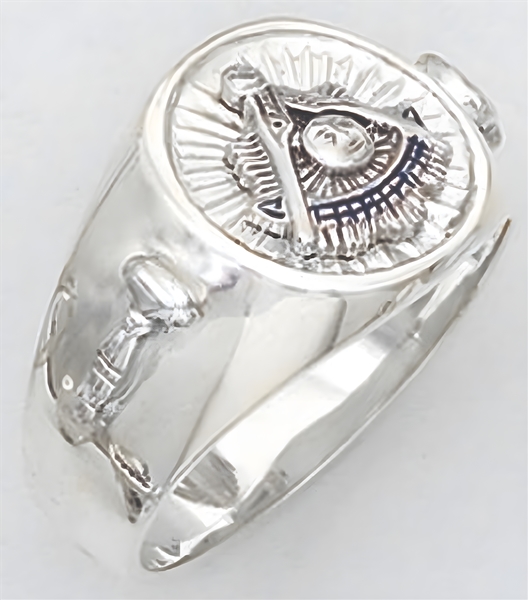 Past Master ring - 5034 - Sterling Silver