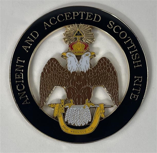 33* Wings Down Cutout Auto Emblem