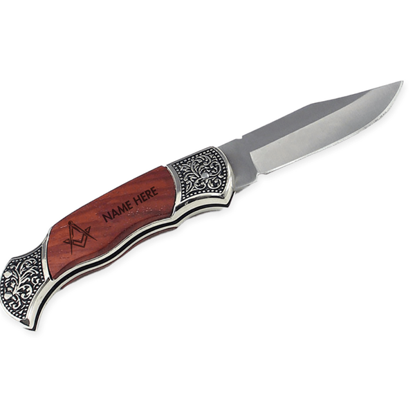 Masonic Folding Knife