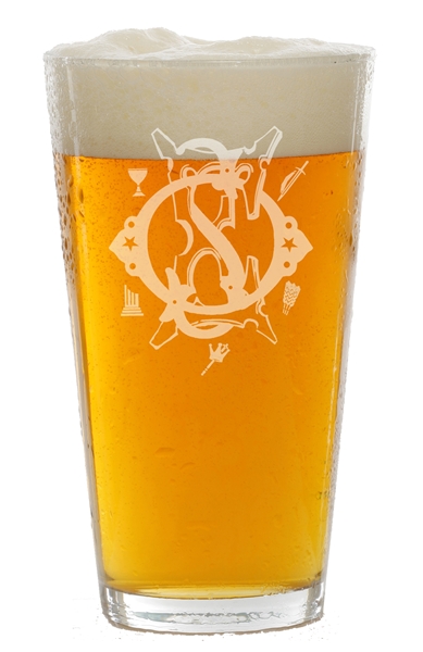 OES 16 oz pint glass