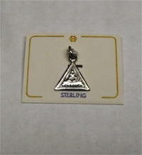 Job's Daughter Sterling Silver  charm