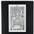 Masonic Fidelitas Tracing Board Print in Mat