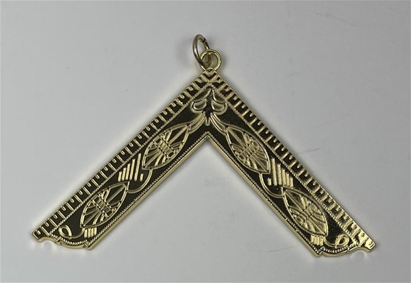Small Worshipful Master Jewel- Goldtone- Sold AS IS
