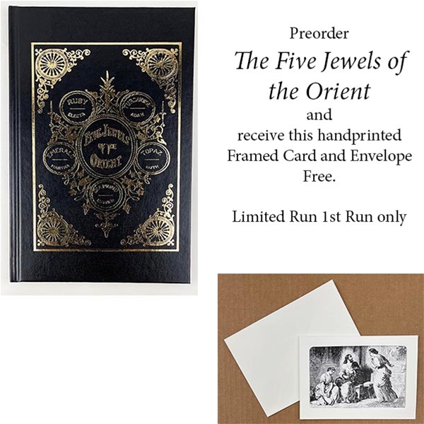 The Five Jewels of the Orient - IN STOCK PLUS  Free Handprinted Card