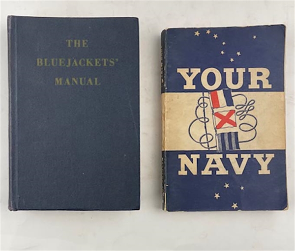 1946 Your Navy & 1950 The Blue Jackets Handbook