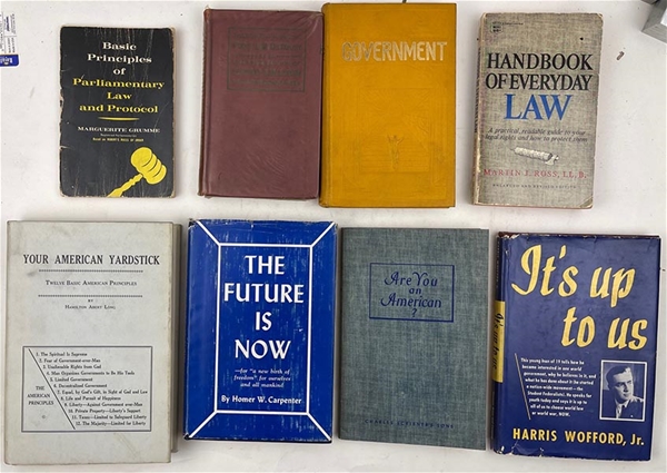 Government and Law books