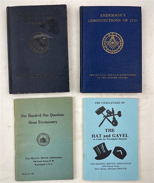 Masonic Service Assoc Books and pamphlets