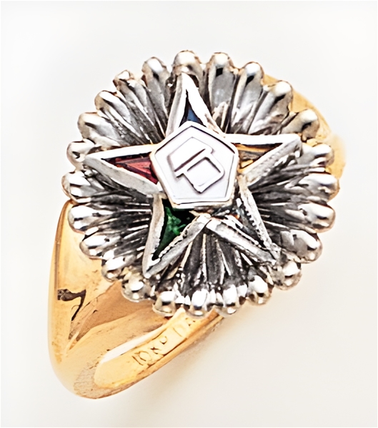 Gold OES Ring - 3407