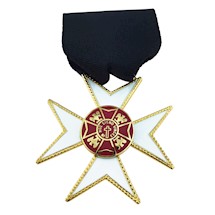 Knights of Malta Officer Jewels - Maltese Cross