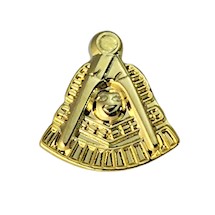 Past Master Lapel Pin  gold tone