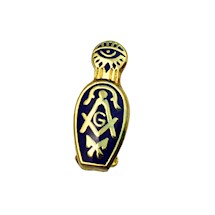 OES Gold Plate Slipper Pin