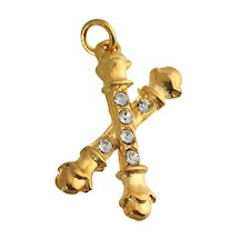 OES Sentinel Charm Goldtone