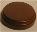 Masonic Sound Block - Solid Round Walnut