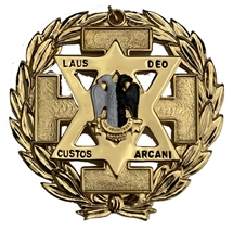 Commander In Chief 32nd Degree Scottish Rite Officer Jewel