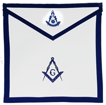 Masonic Apron - Texas Past Master or Officers Apron