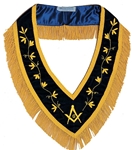 Masonic Velvet Collar - Purple w/ Gold Hand Bullion