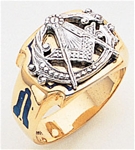 Masonic Ring - 3171  Gold