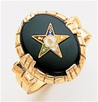 Order of the Eastern Star Ring Macoy Publishing Masonic Supply 3393