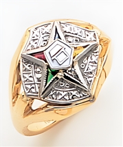 Order of the Eastern Star Ring Macoy Publishing Masonic Supply 3403