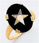 Order of the Eastern Star Ring Macoy Publishing Masonic Supply 3447
