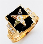 Order of the Eastern Star Ring Macoy Publishing Masonic Supply 3448