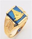 Past Master Ring Macoy Publishing Masonic Supply 5136BL