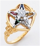 Order of the Eastern Star Ring Macoy Publishing Masonic Supply 5553
