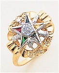 Order of the Eastern Star Ring Macoy Publishing Masonic Supply 5563