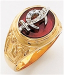 Masonic Shrine Ring Macoy Publishing Masonic Supply 5624BL