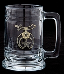 Masonic 15 oz Stein with Gold Emblem