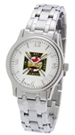 Knights Templar Watch by Bulova silver tone