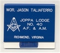 Slip-on Pocket Name Badge w/ Engraved Emblem- 3" x 2 3/4"
