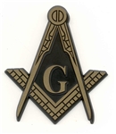 Masonic Auto emblem plastic