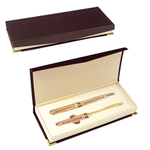 Masonic engraved pen/ letter opener gift set