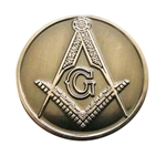 Masonic flat magnet 