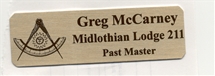 Name plate