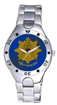 Past Master Watch w/ Rayed Emblem on Blue Face