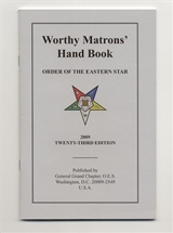Worthy Matron's Handbook by Charles A Watts