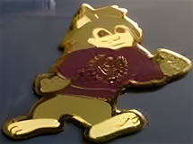 Kansas State Wildcat Master Mason Pin