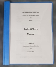 Lodge Officer's Manual